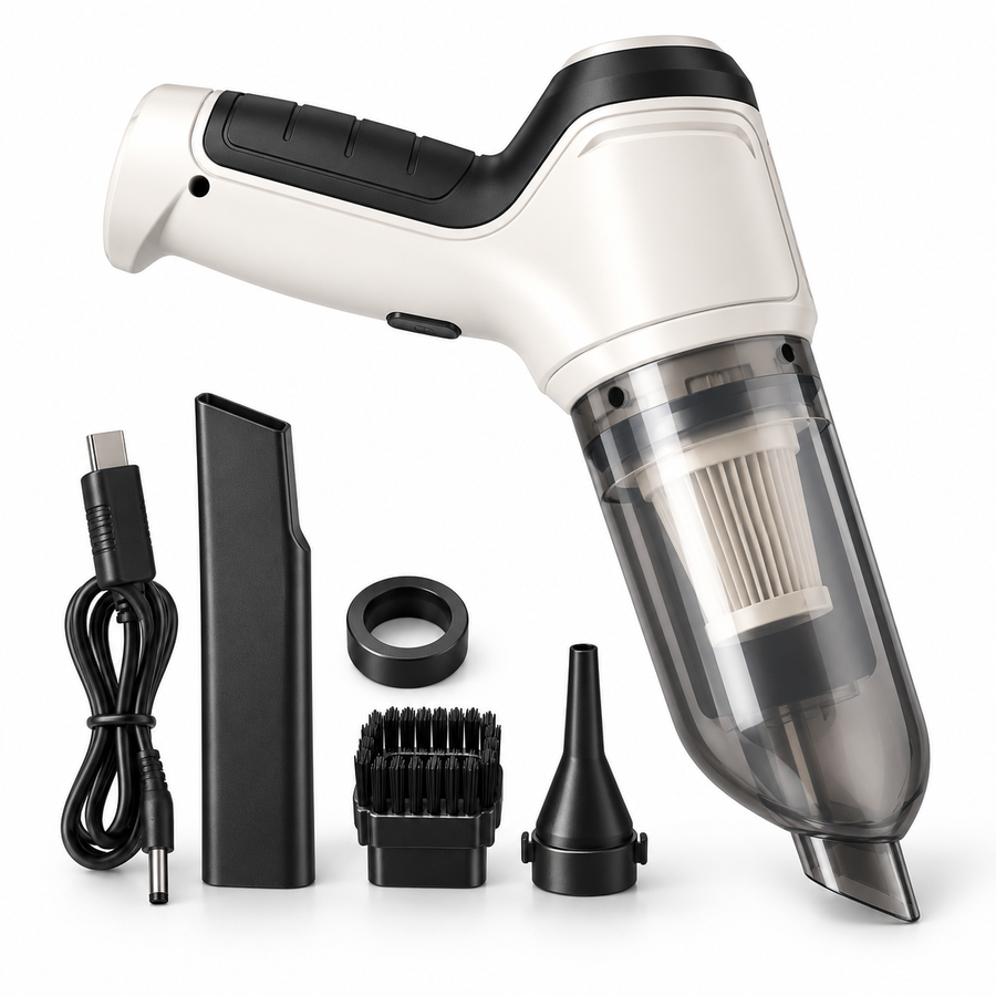 Mini Aspirateur Sans Fil Multifonction – Maison & Voiture